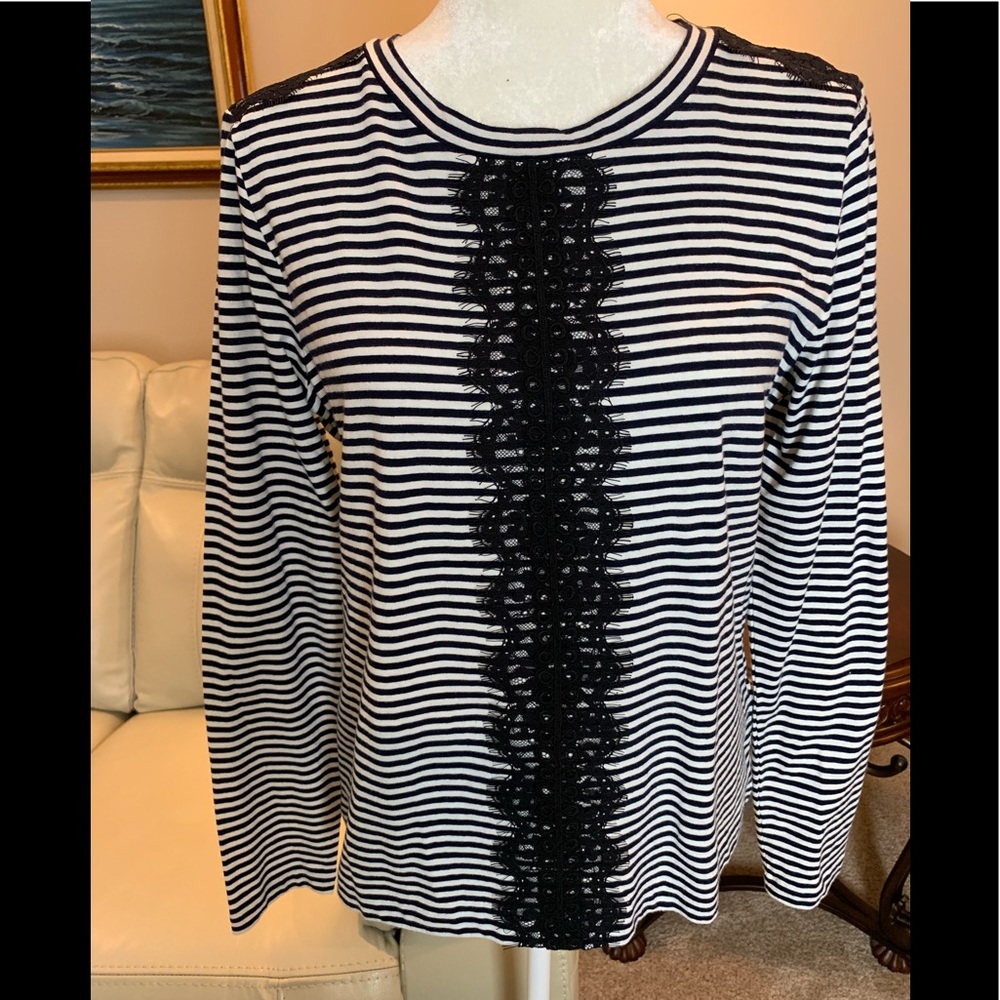 J. Crew Stripe T Shirt